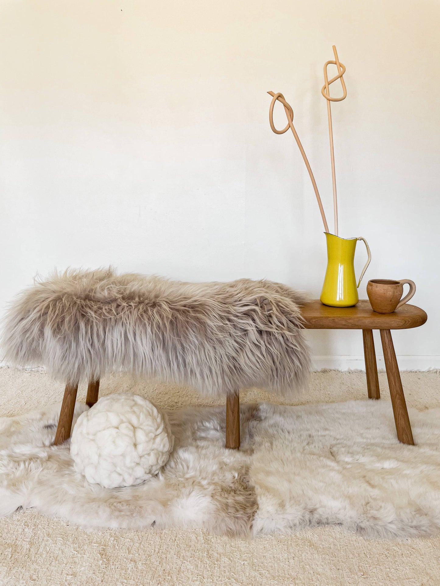 Asher Icelandic Sheepskin: Large