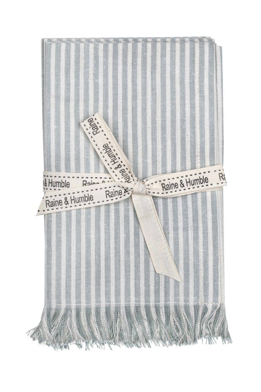 Abby Stripe Napkin Powder Blue - Set of 4