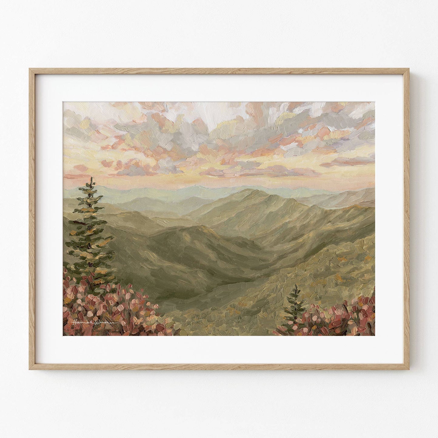 "Shining Rock" Print: 11x14