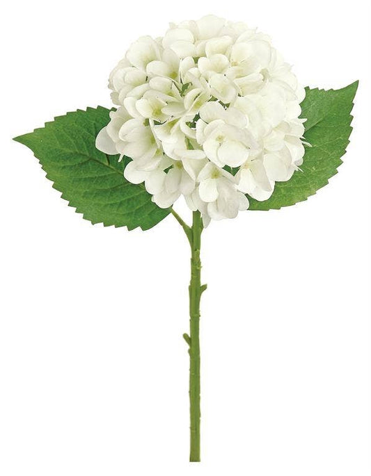 Garden Hydrangea Spray, 18", Cream