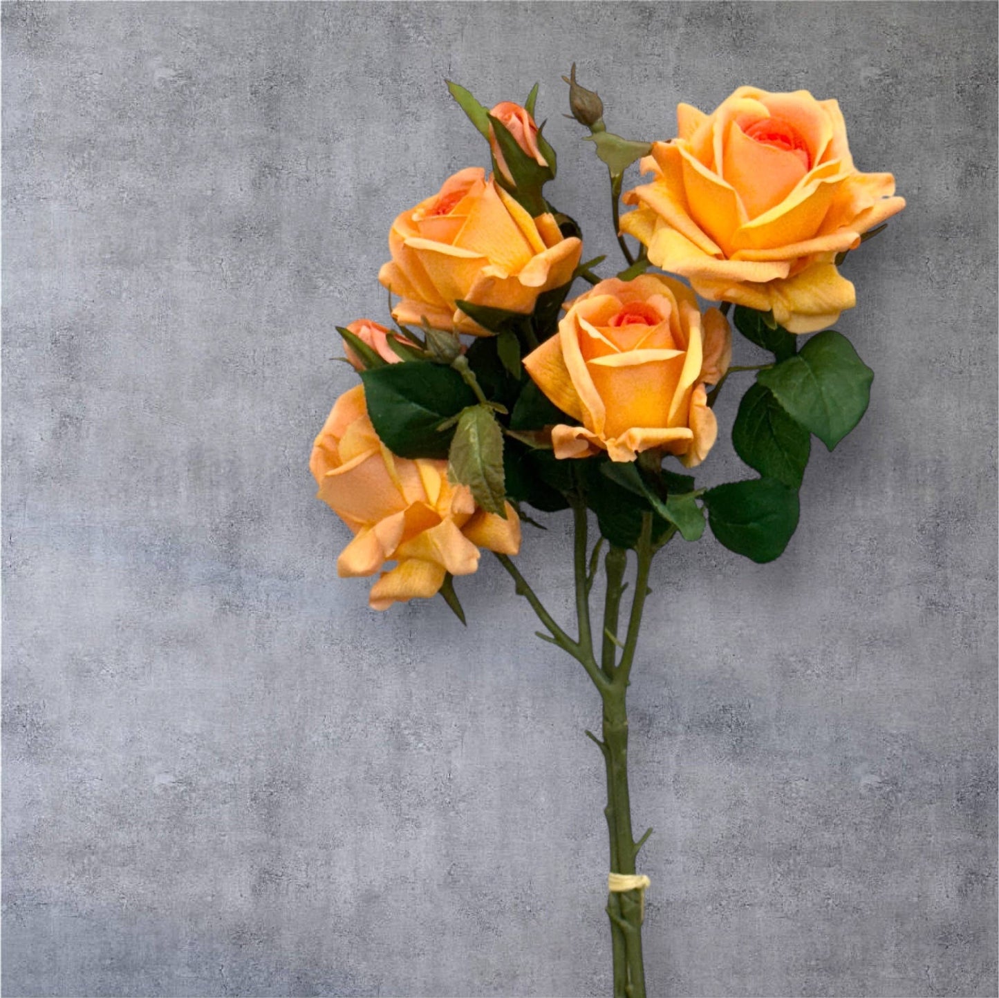 28.75" Real Touch Rose Stem - 6 Flowers