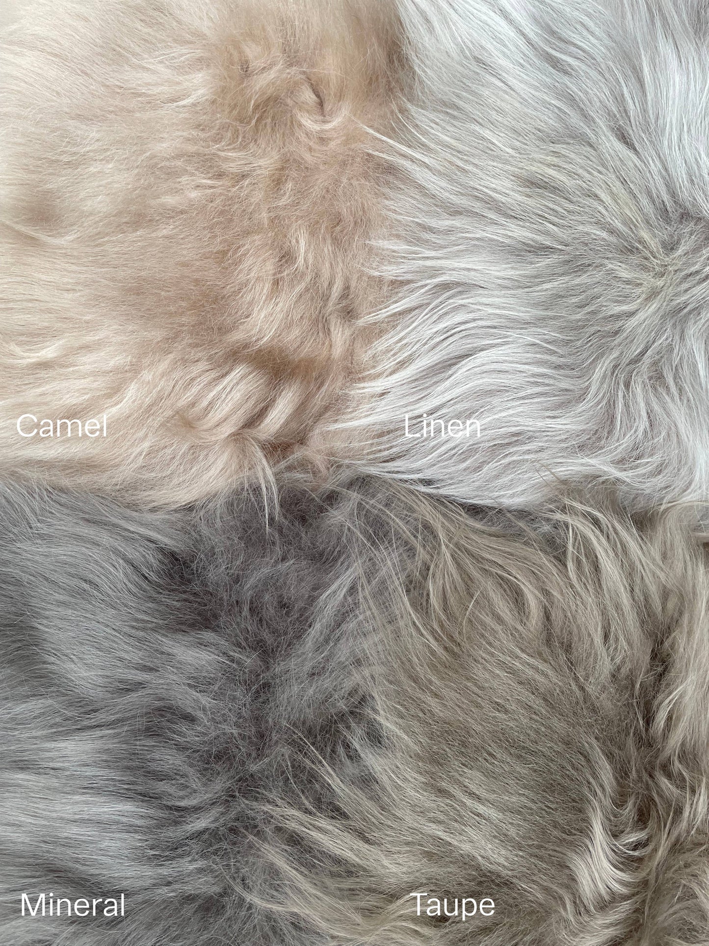 Light Taupe Icelandic Sheepskin Chair Pad