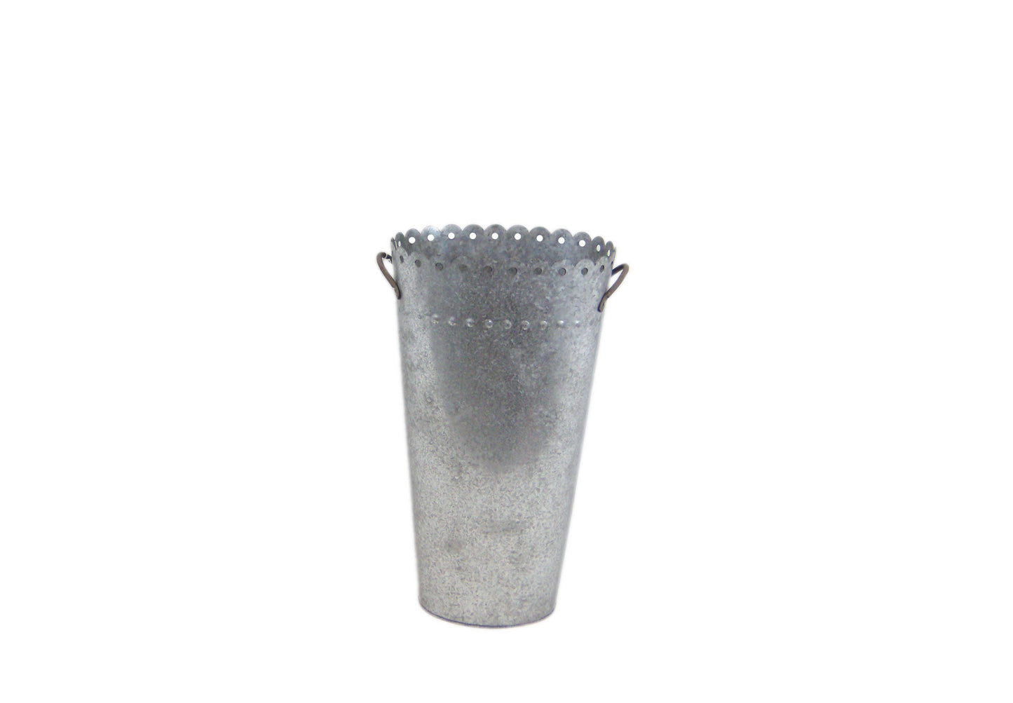 13" Weathered Oval French Bucket