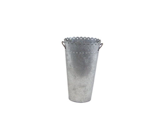 13" Weathered Oval French Bucket