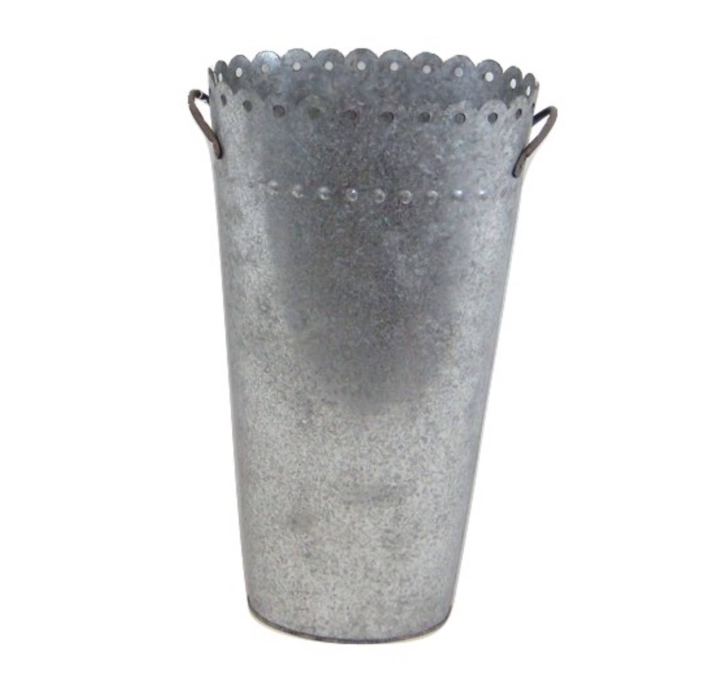 18" Weathered Oval French Bucket