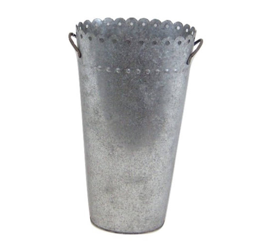 18" Weathered Oval French Bucket