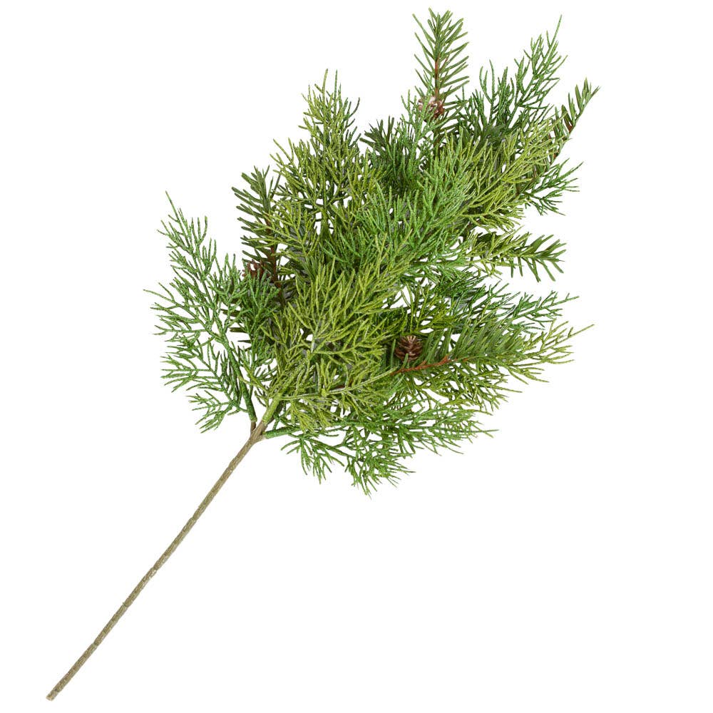 20" Weatherproof Cypress Pine Spray
