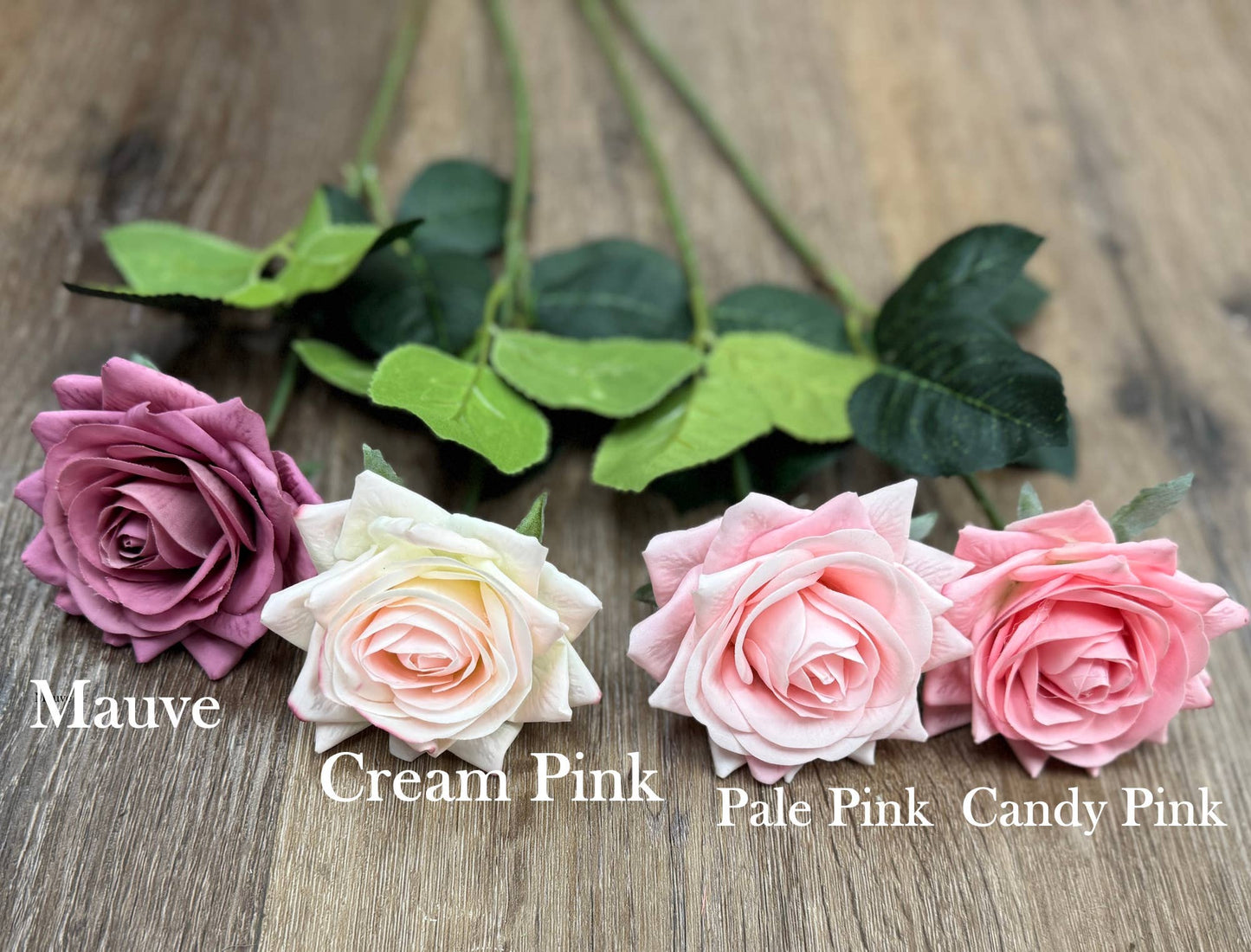 Real Touch Single Rose Stem