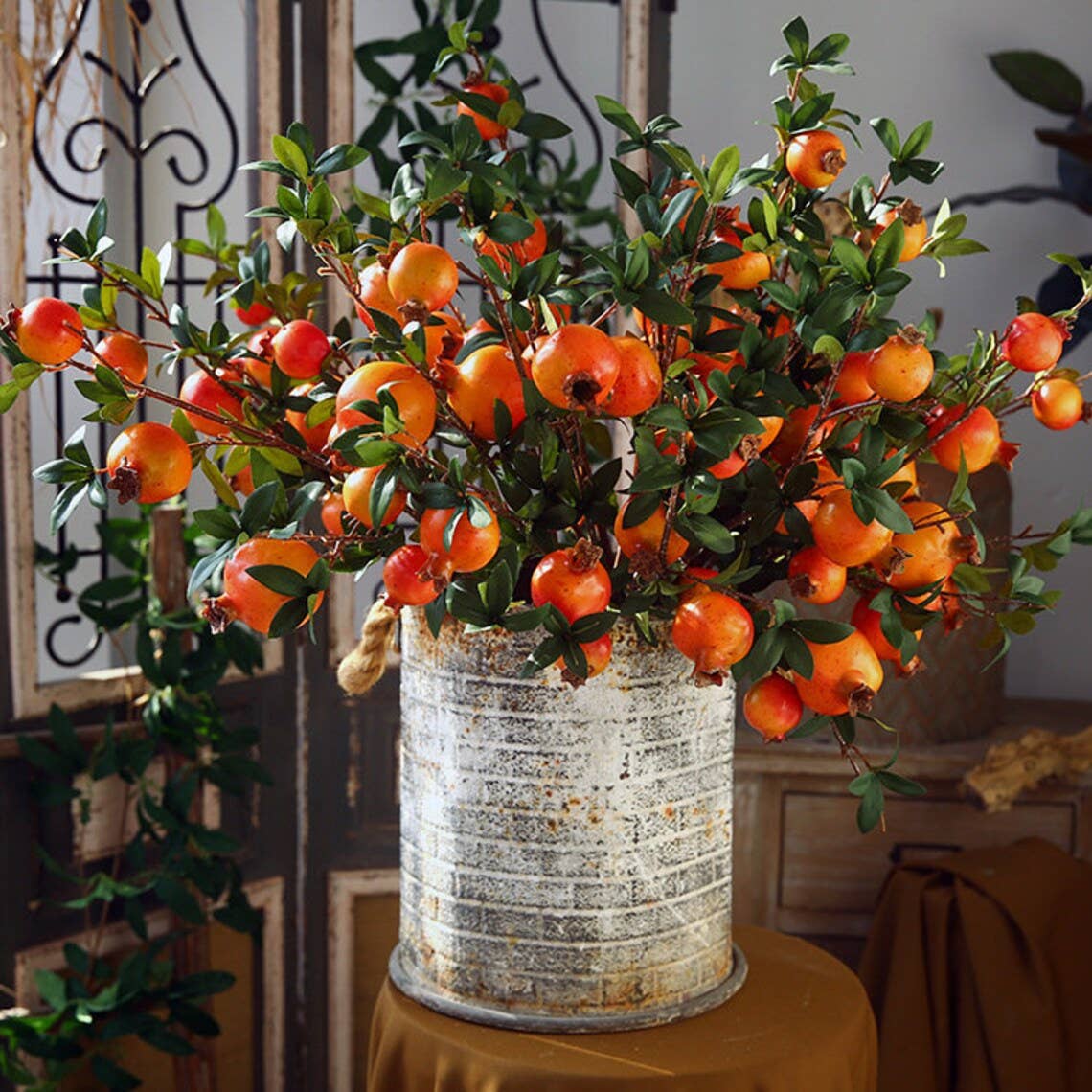 34" Pomegranate Branch