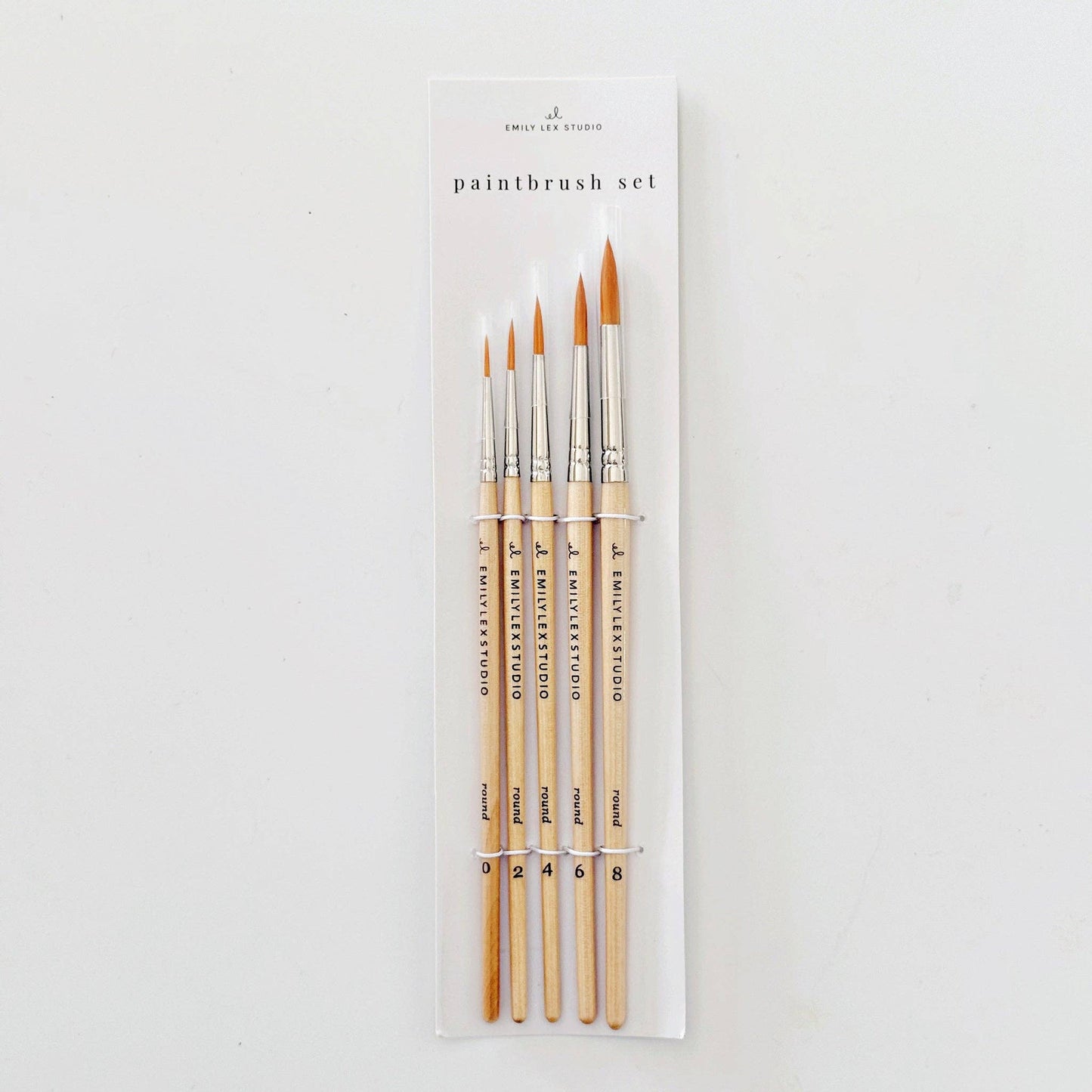 Watercolor Paintbrush Set/5