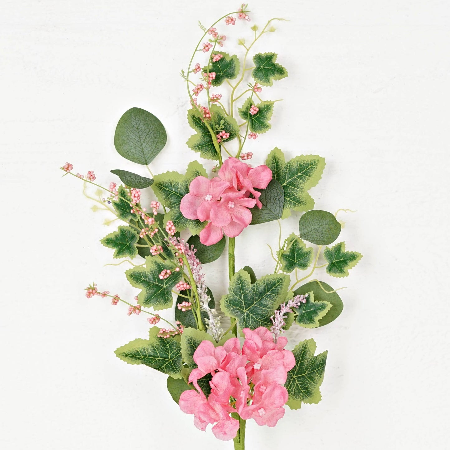 24in Pink Hydrangea Garden Spray