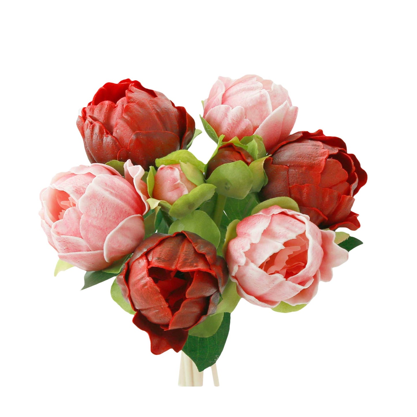 Real Touch Peonies: Begonia Pink
