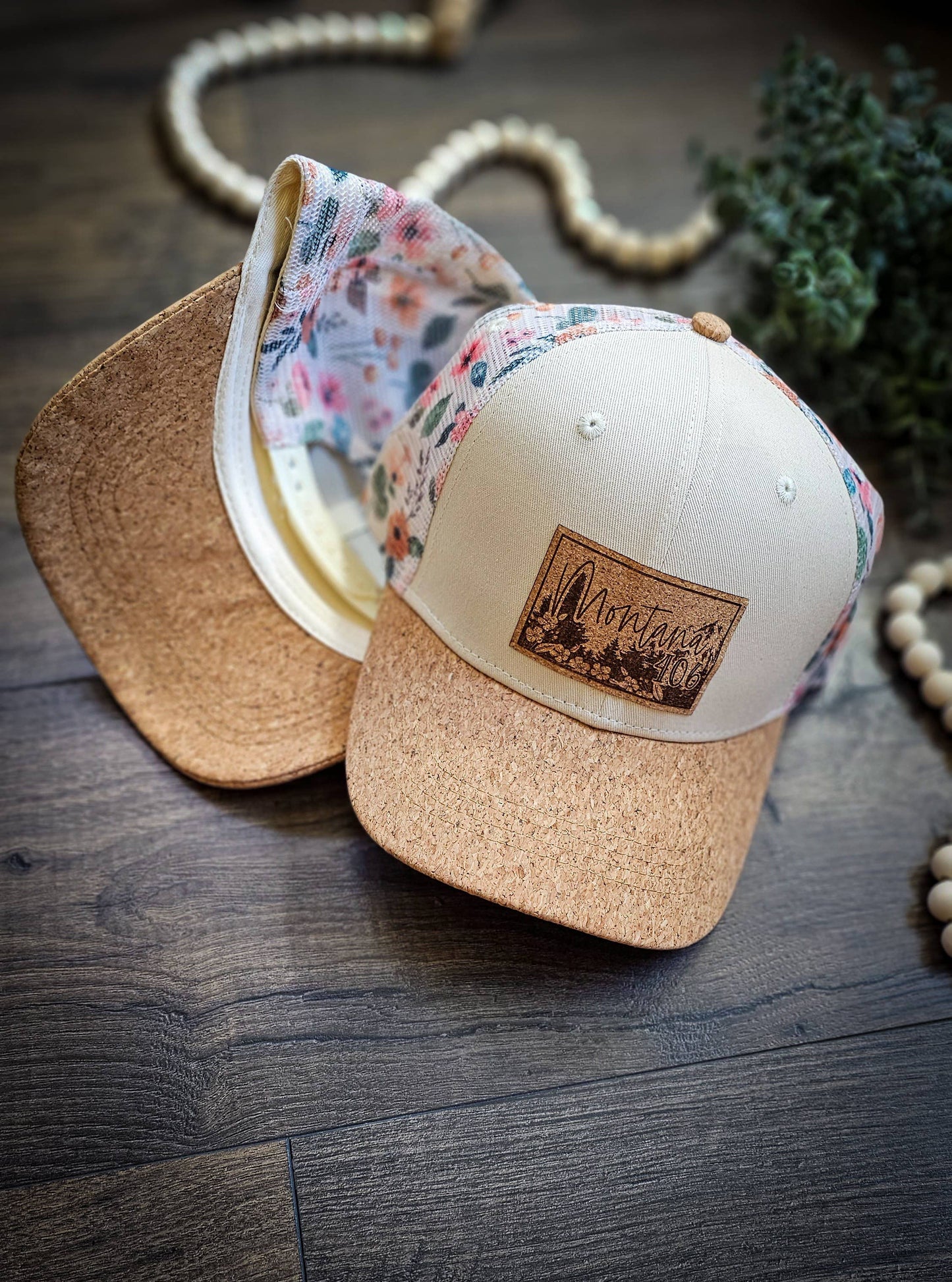 Cream Floral Cork : MT