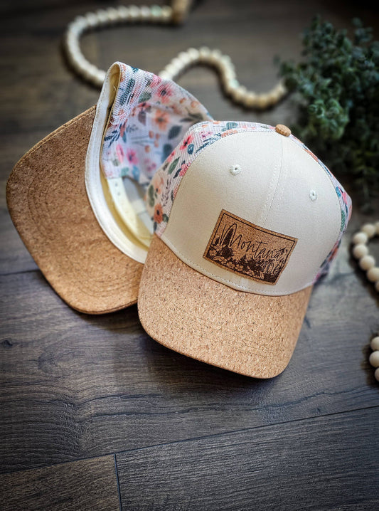 Cream Floral Cork : MT