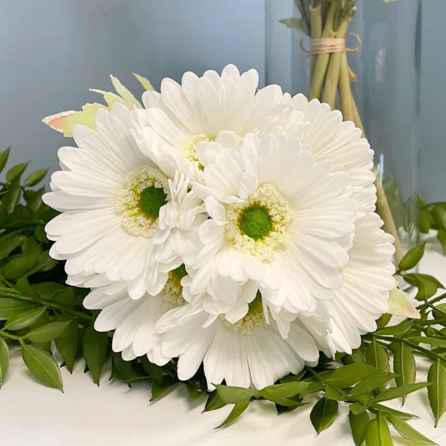 Real Touch Daisy, 7 stems : Spring Pinks