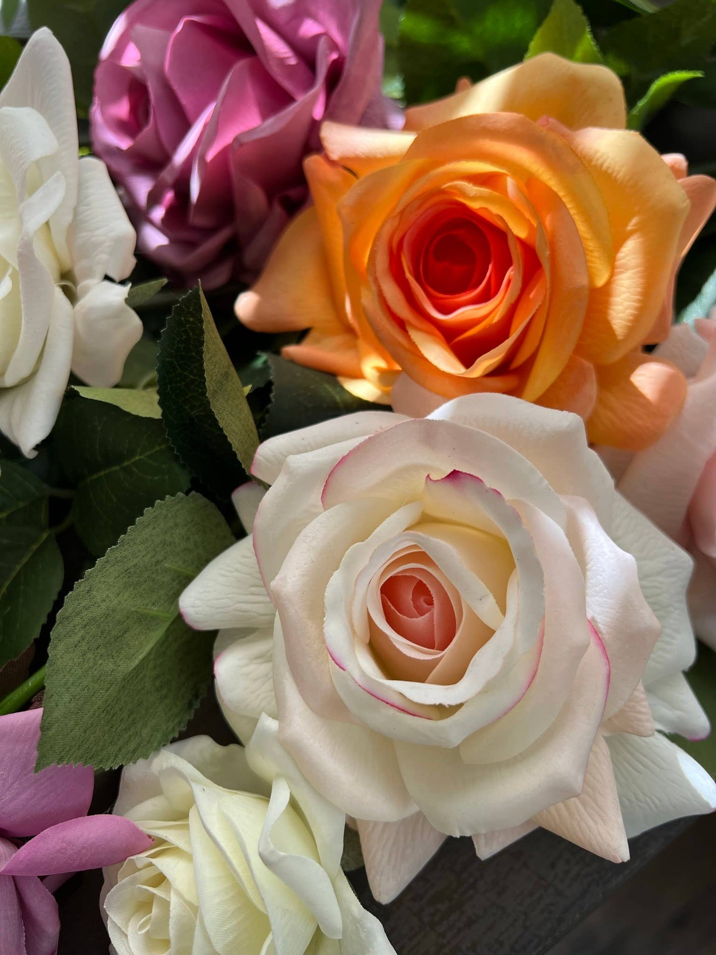 29" Real Touch Rose: Pale Pink