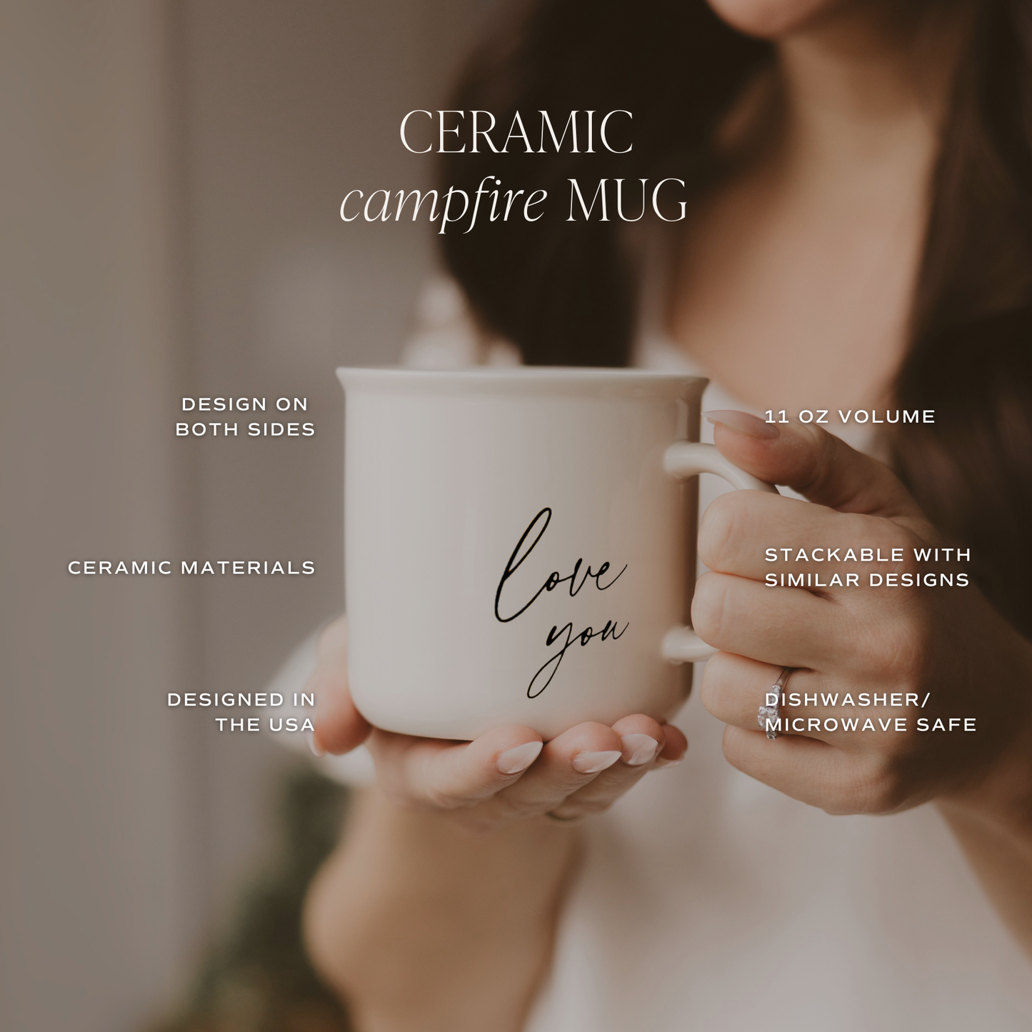 Dog Mom 11oz Campfire Coffee Mug