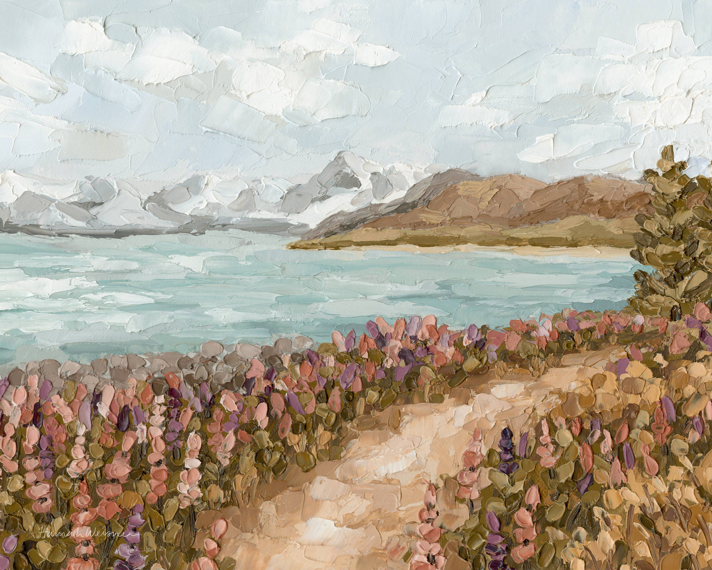 "Mackenzie Valley" FRAMED Print: 16" x 20"