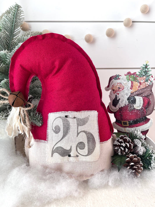 Large Primitive Santa Hat