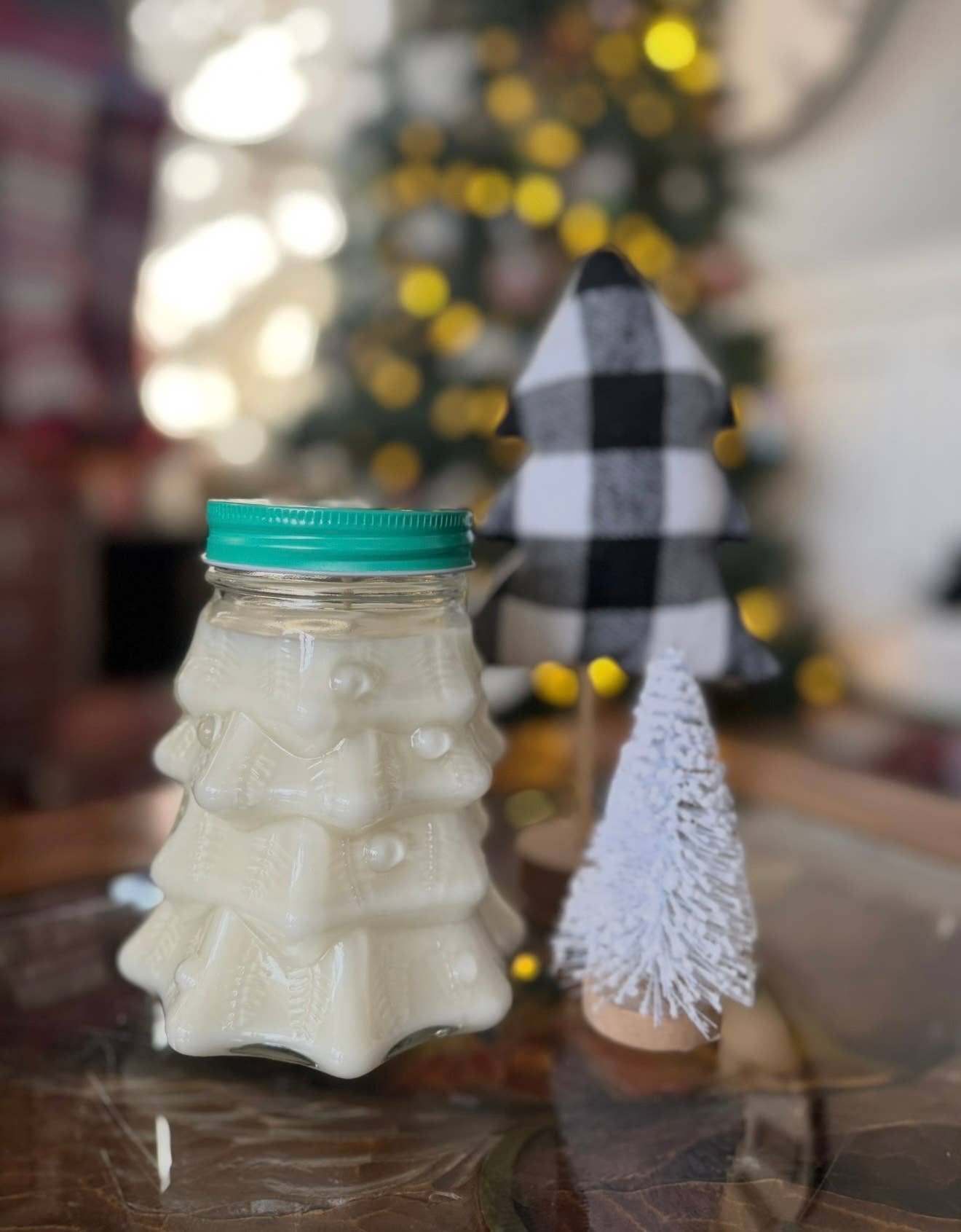 Pine Tree Mason Jar