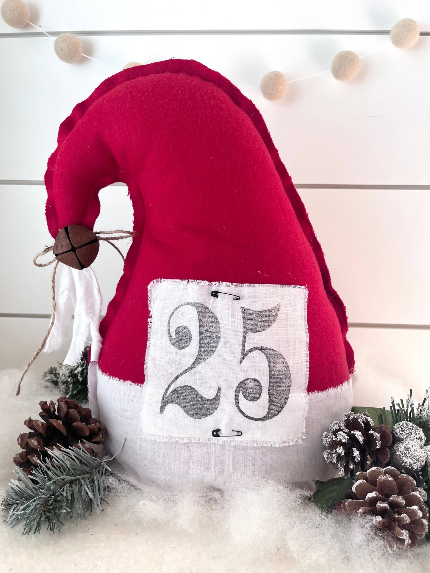Large Primitive Santa Hat