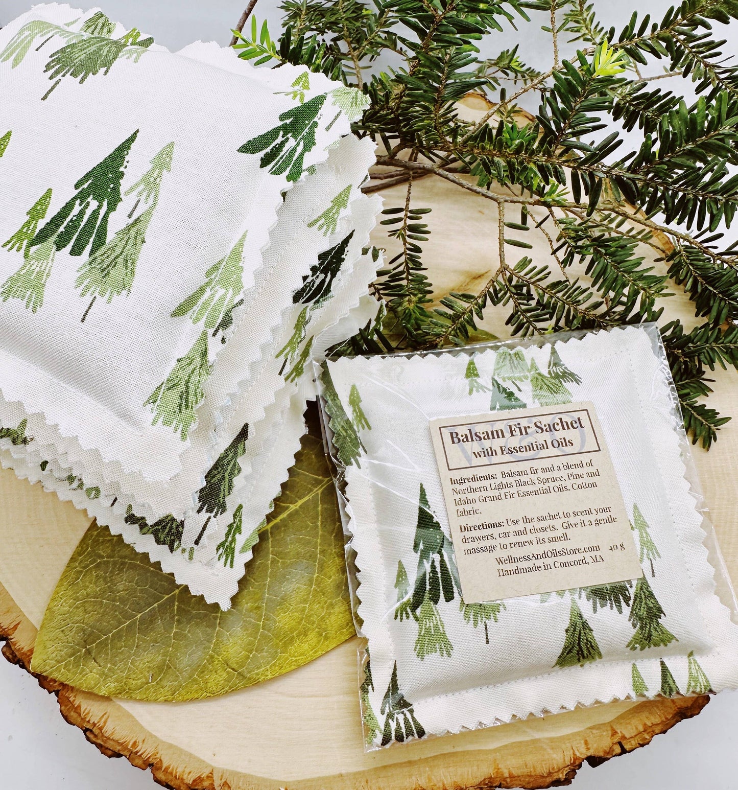 Balsam Fir Sachet Great Joy Fir