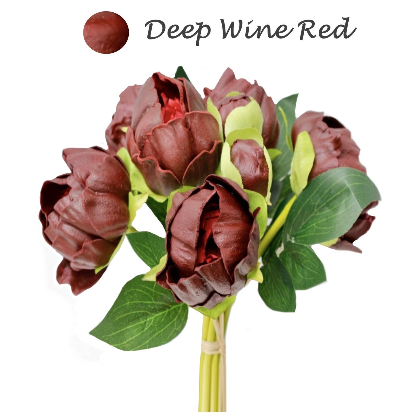 Real Touch Peonies: Begonia Pink