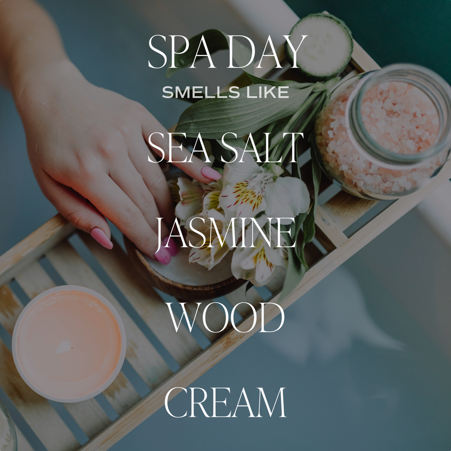 Spa Day 12 oz Soy Candle, Fluted Ribbed Jar - Decor & Gifts