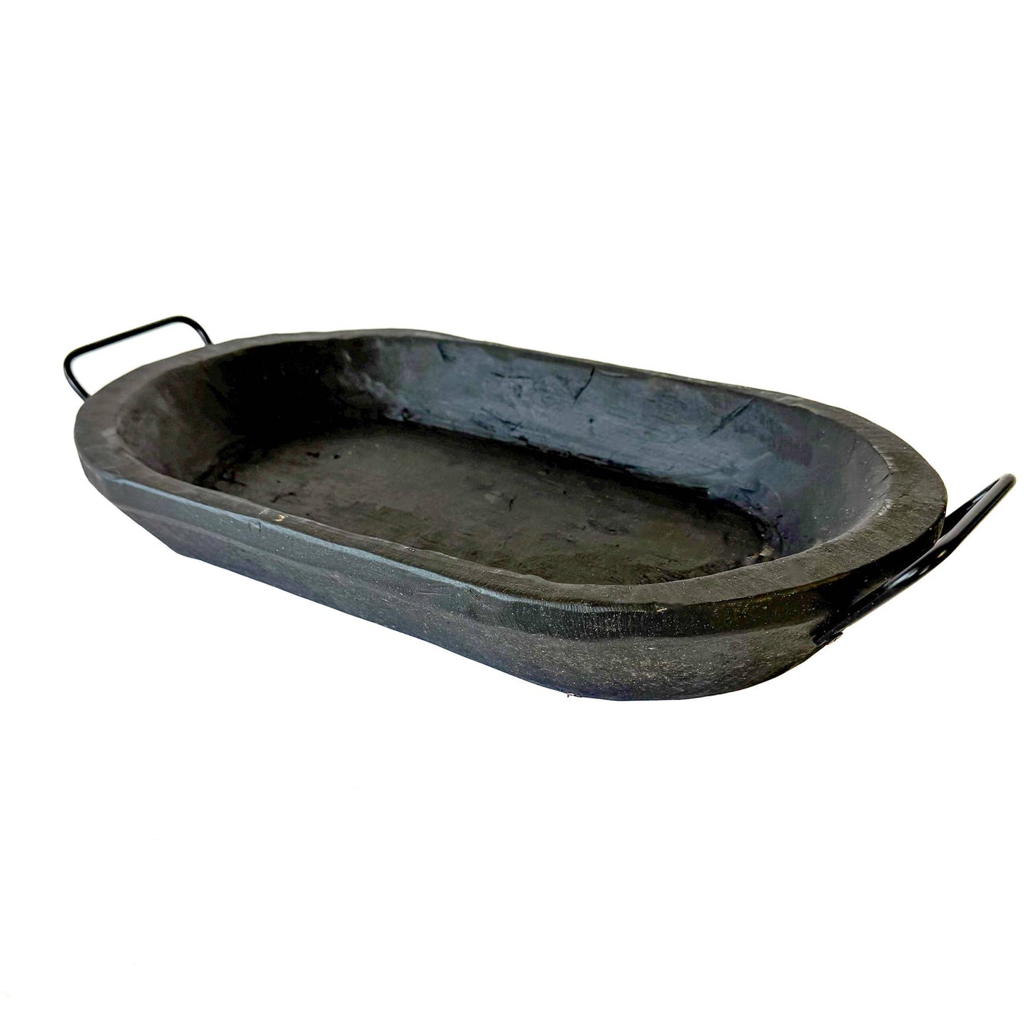 Medium Carved Bowl w/ Handles