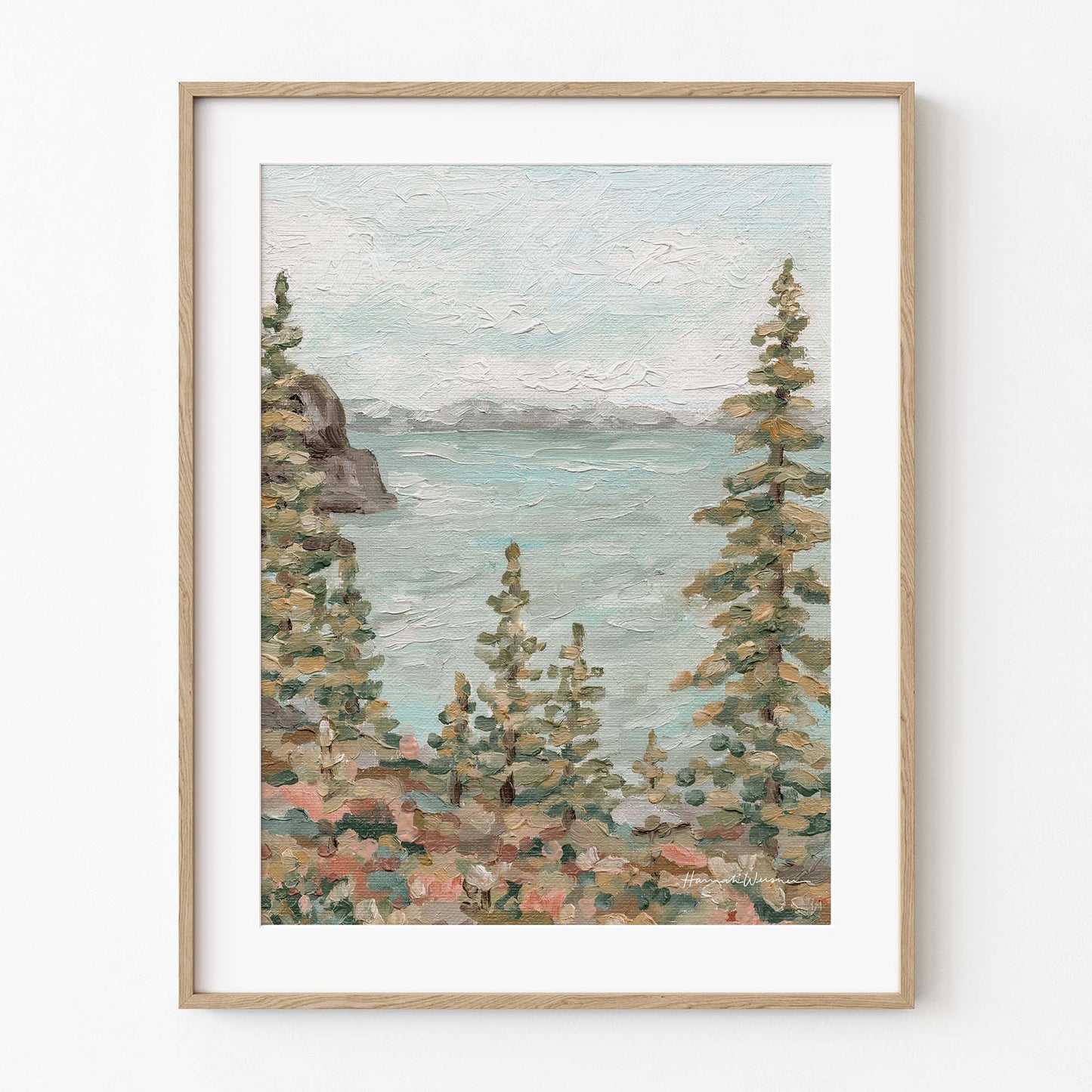 "Logan Shoals Vista" Print only