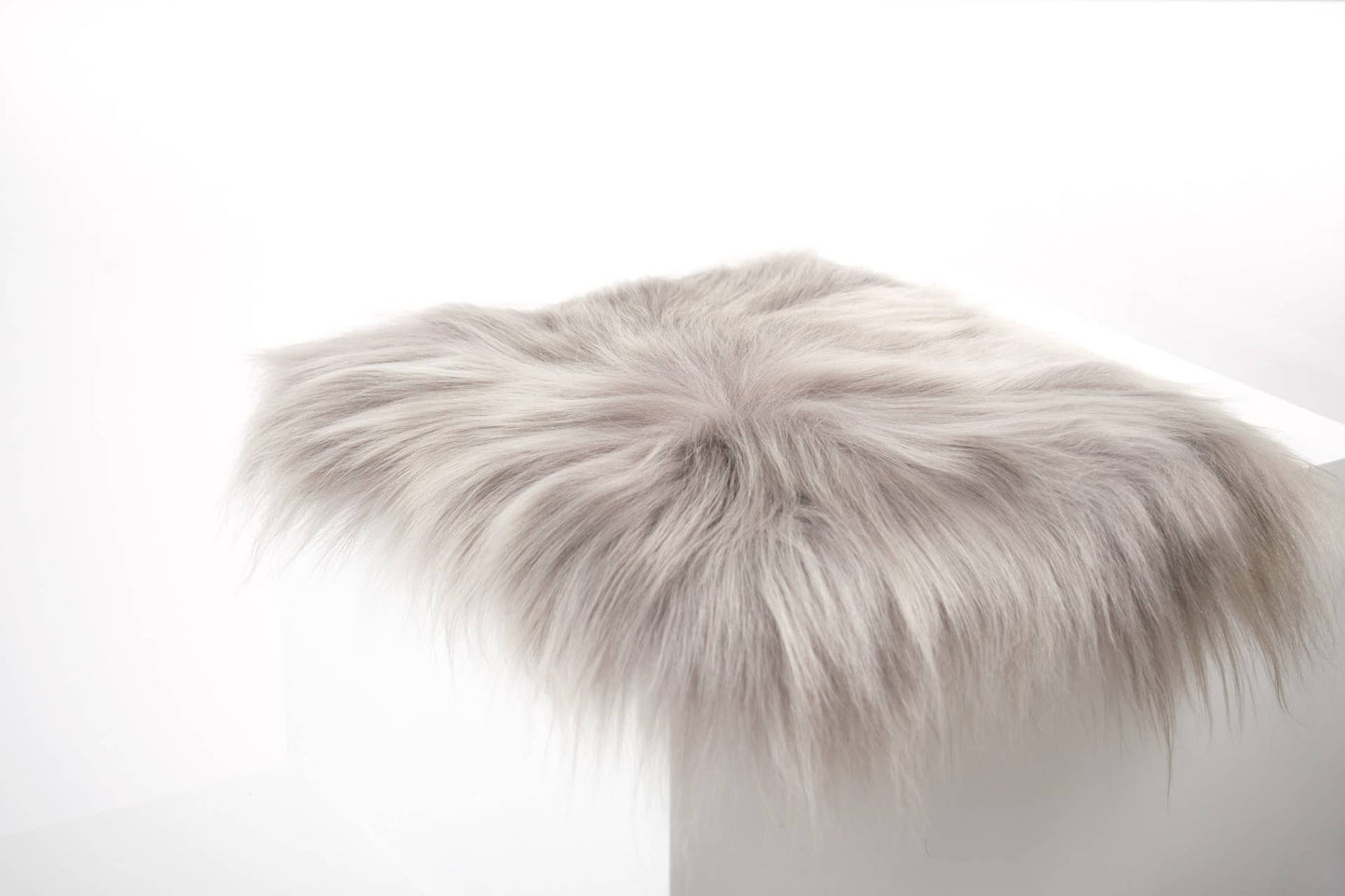 Mineral Grey Icelandic Sheepskin Chair Pad