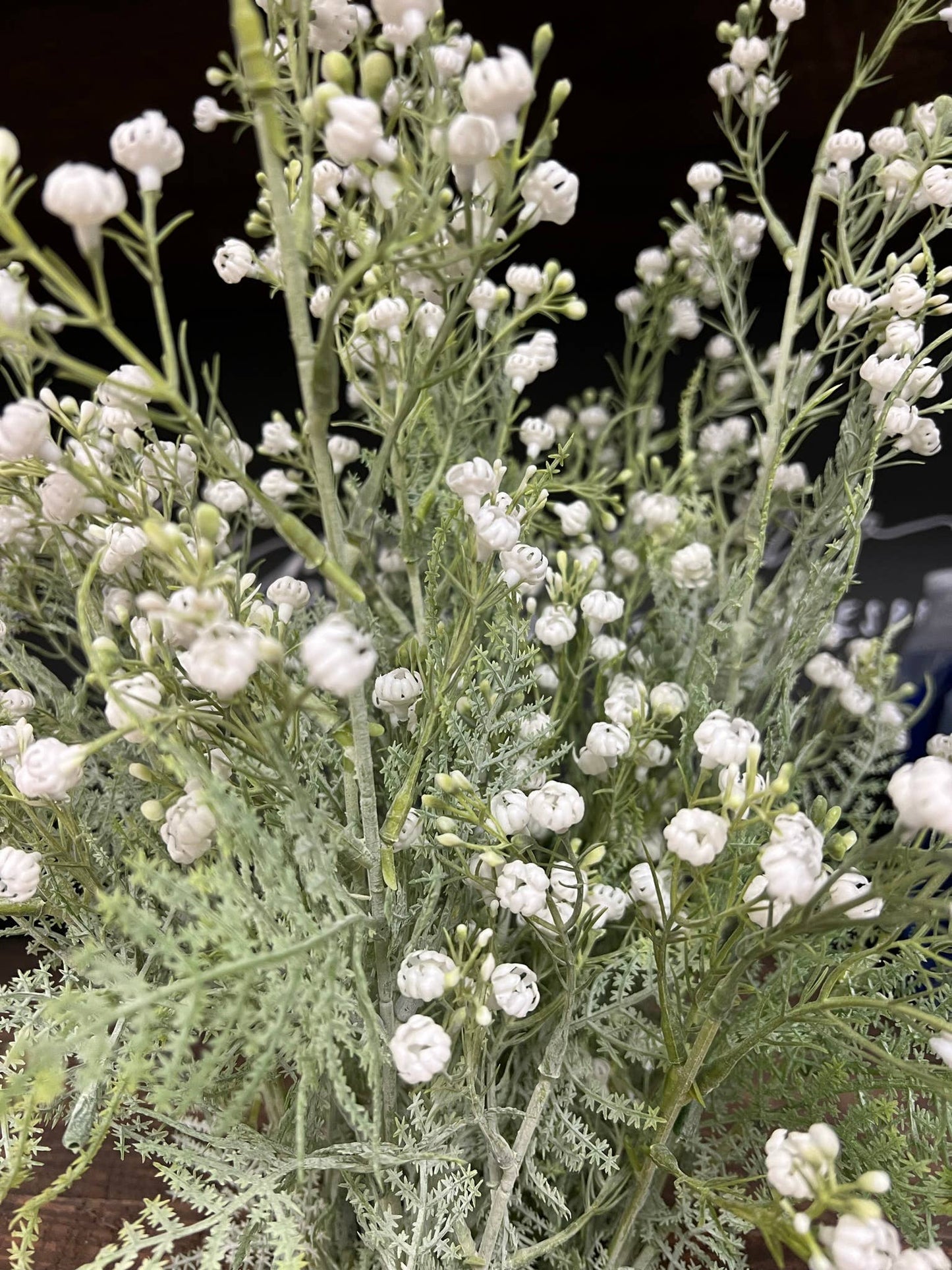 31" Frosted Soft touch Baby's Breath Spray
