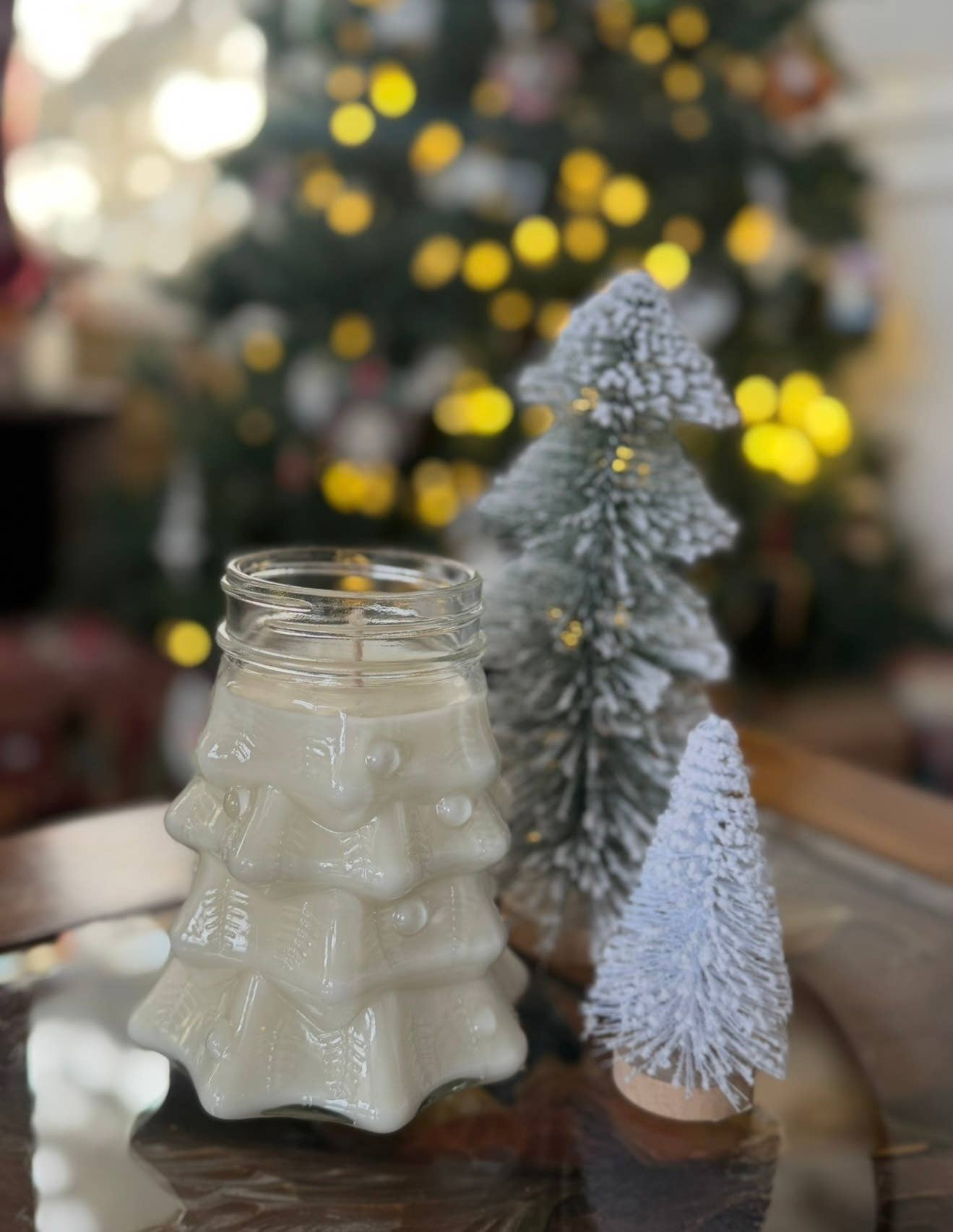 Pine Tree Mason Jar