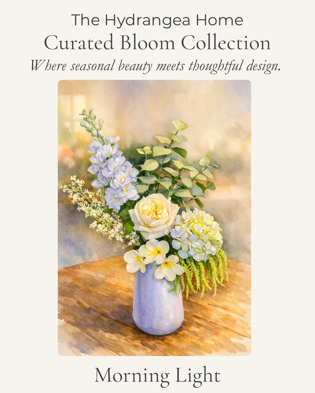 Morning Light - Arrangement in Vase