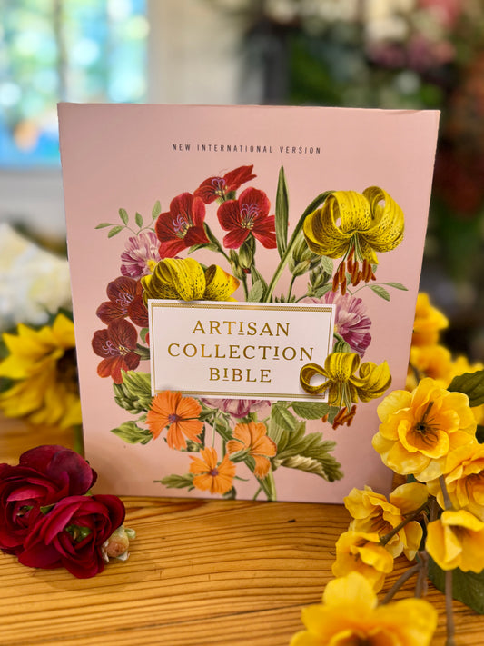 Artisan Collection Floral NIV Bible