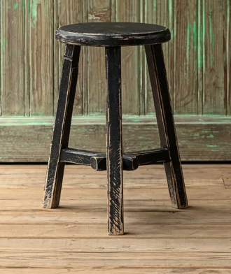 Primitive Black Stool