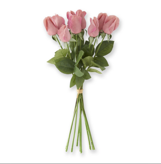 17.5" Real Touch Rosebud Bouquet