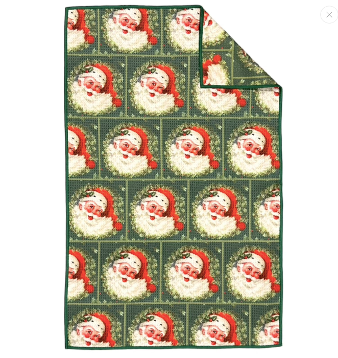 Waffle Knit Double Sided Tea Towel