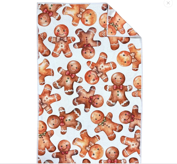 Waffle Knit Double Sided Tea Towel