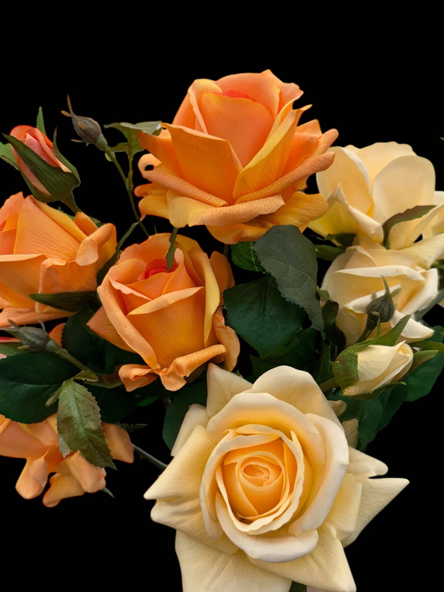 28.75" Real Touch Rose Stem - 6 Flowers