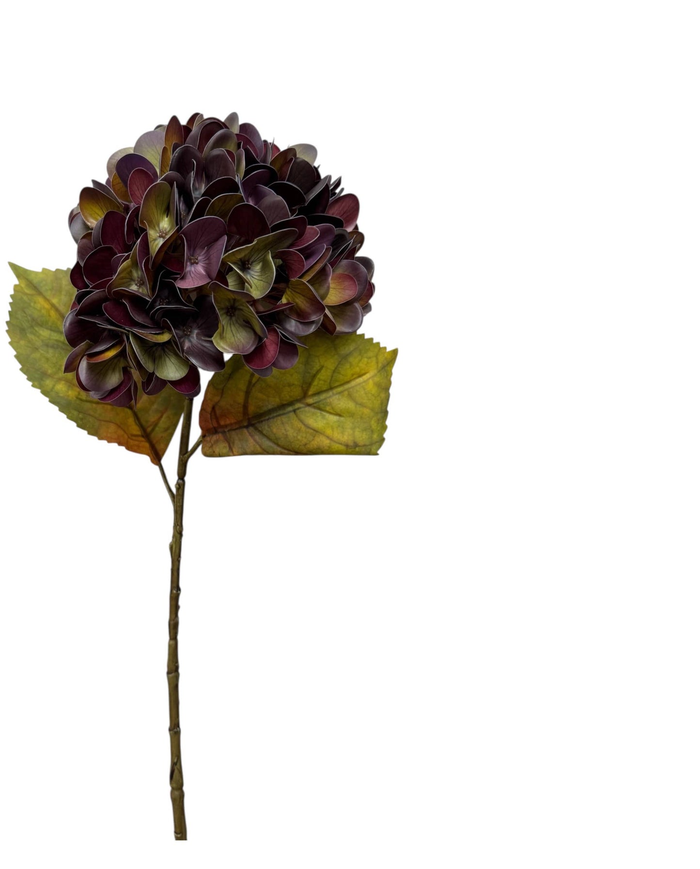 22" Soft Touch Hydrangea Stem – Fall
