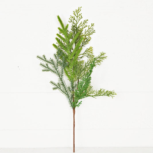 18" Real Touch Cedar & Norfolk Pine