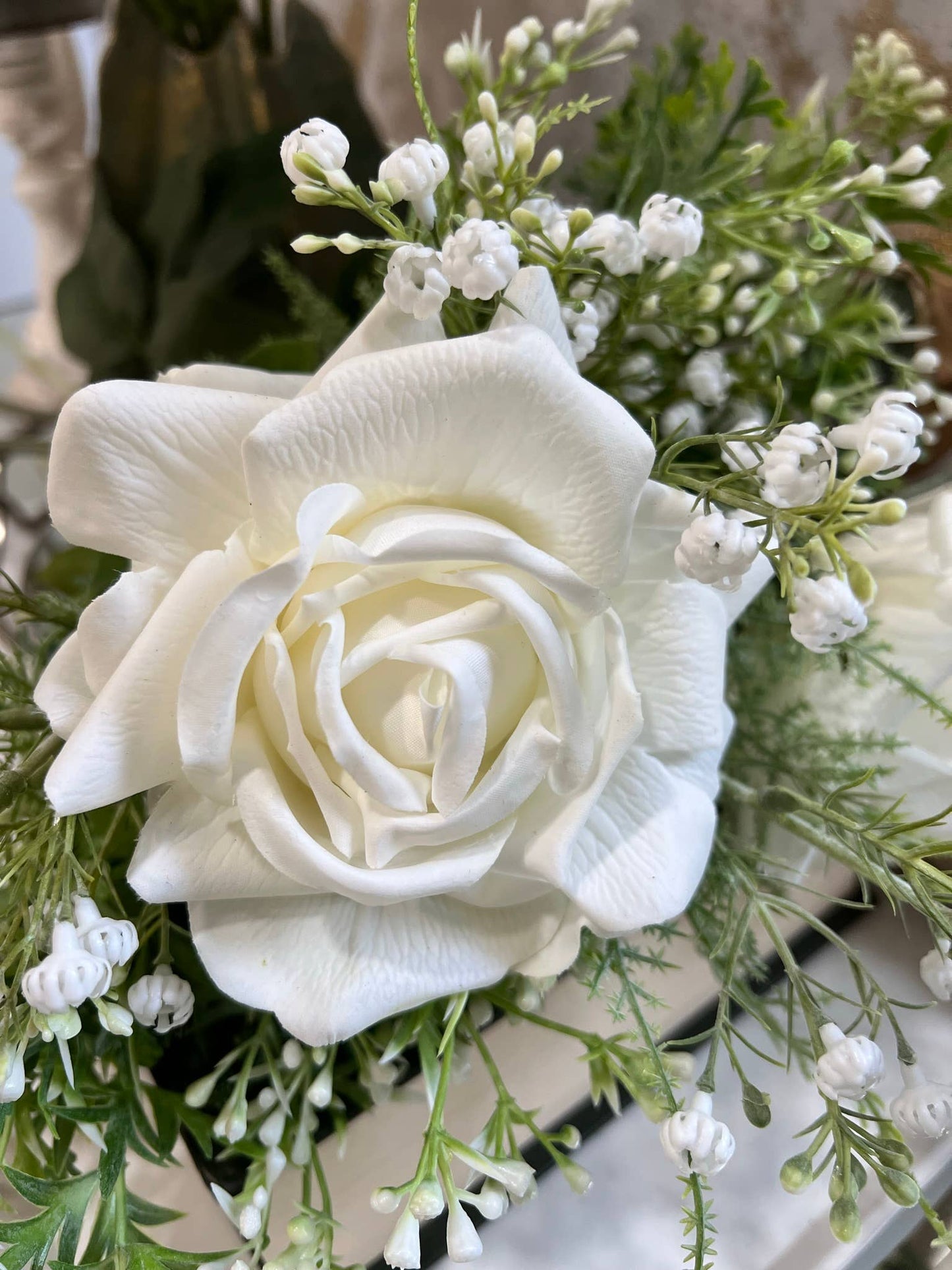 29" Real Touch Rose: Pale Pink