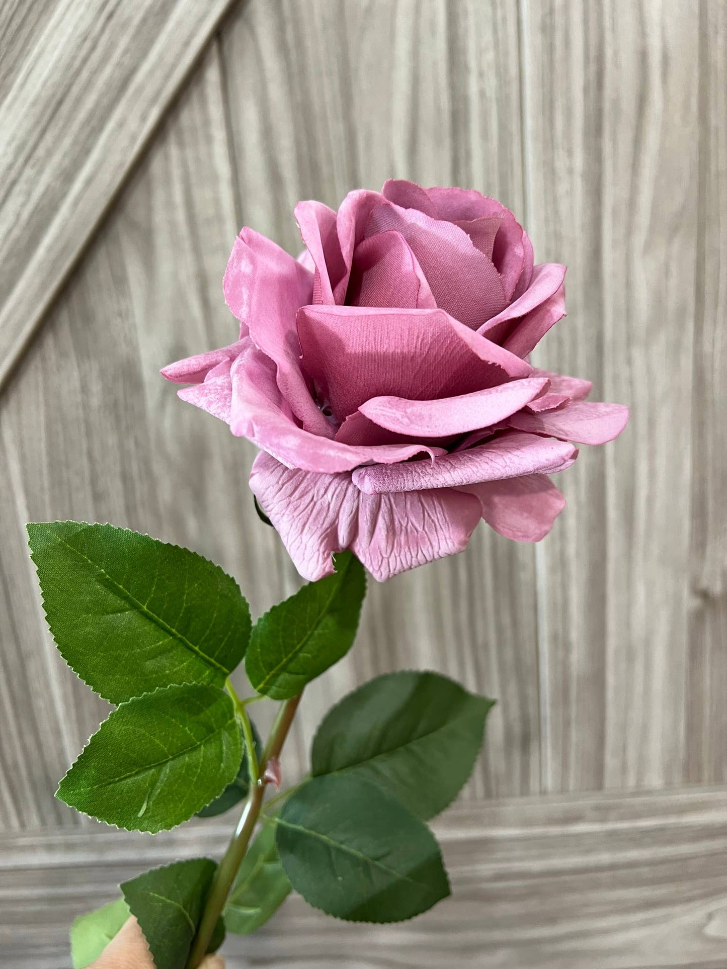 29" Real Touch Rose: Pale Pink