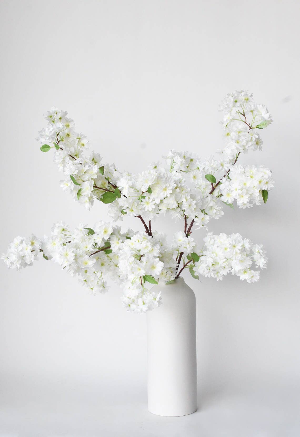 Cherry Blossom Branch - White