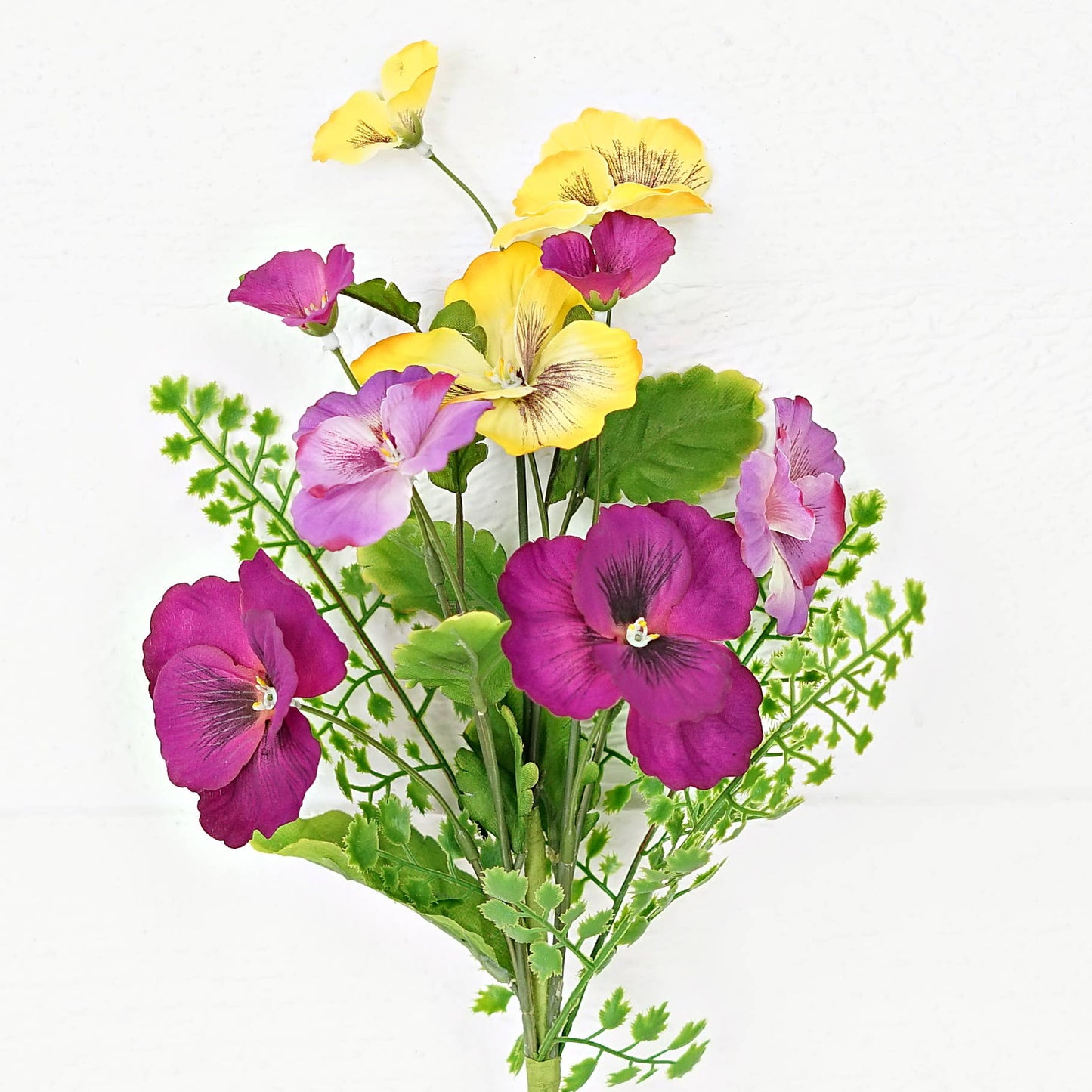 35206- 16in Bush-Mixed Pansy Garden-