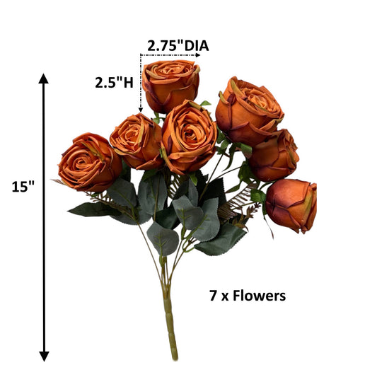 Silk Rose Bouquet