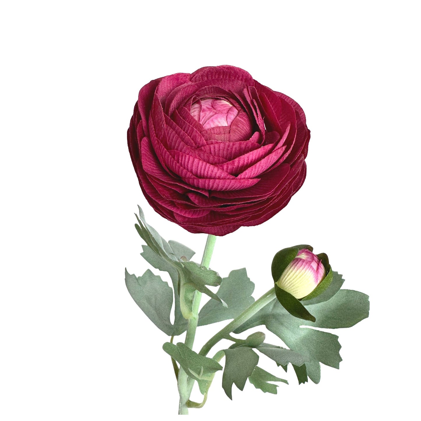 19"-Real Touch Ranunculus : Mauve