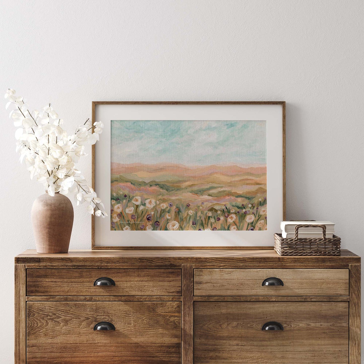 "Fields of Blooms" Print: 11x14