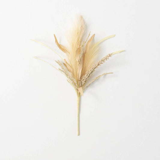 6" Cream Grass & Berry Pick